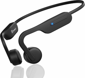Bone Conduction Headphones, Wireless Bluetooth Open-Ear Sports Headphones with Mic, Type-C Quick Charging Long Battery Life, Upgrade Waterproof Earphones for Running, Walking, Cycling, Workout, Gift