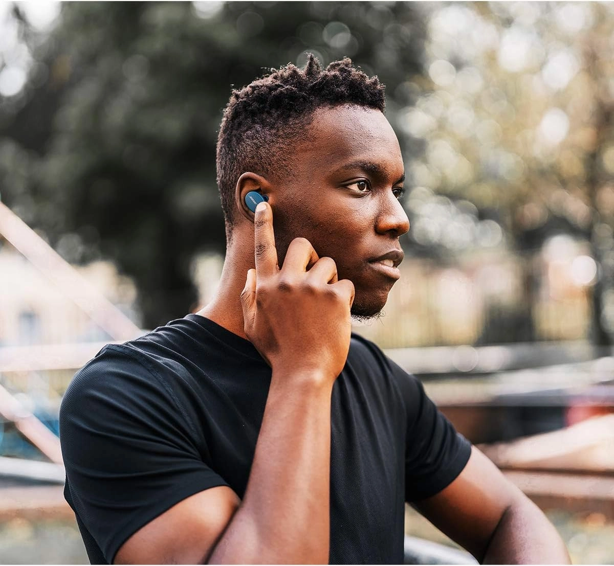 Bose Sport Earbuds - True Wireless Earphones - Bluetooth in Ear Headphones for Workouts and Running, Baltic Blue
