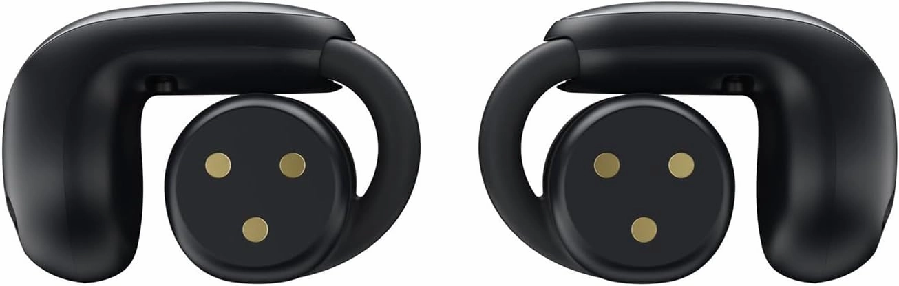 Bose Ultra Open Bluetooth Earbuds, True Wireless Earbuds with OpenAudio for Awareness, Clip On Design for Comfort, Immersive Audio, Up to 48 Hrs of Playtime, Black