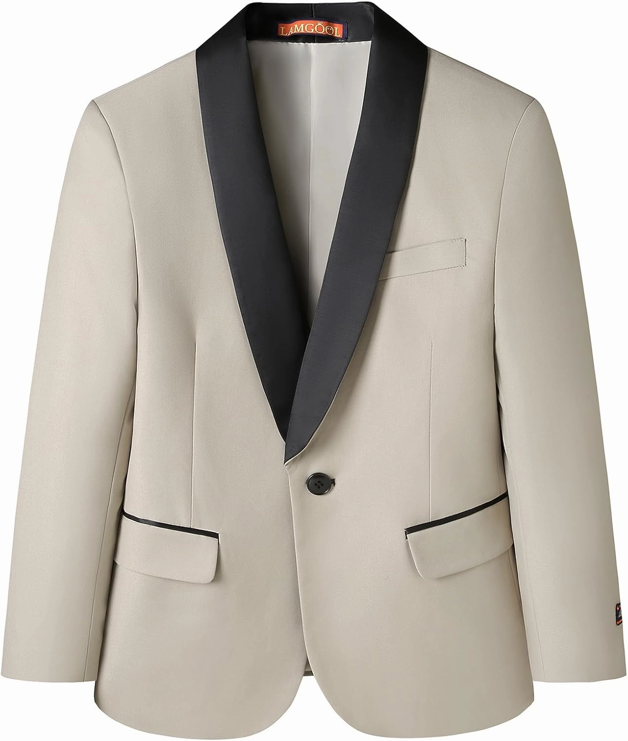 Boy Suits 3 Piece Slim Fit Formal Suit Set with Tuxedo Jacket Vest Pants for Kids Wedding Ring Bearer Party