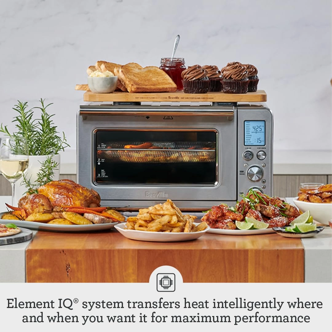 Breville BOV860RVC Smart Oven Air Fryer and Convection Oven, Red Velvet Cake