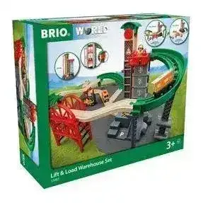 BRIO - Lift and Load Warehouse Set 32 Pieces