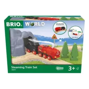 BRIO - Steaming Train Set 24 Pieces