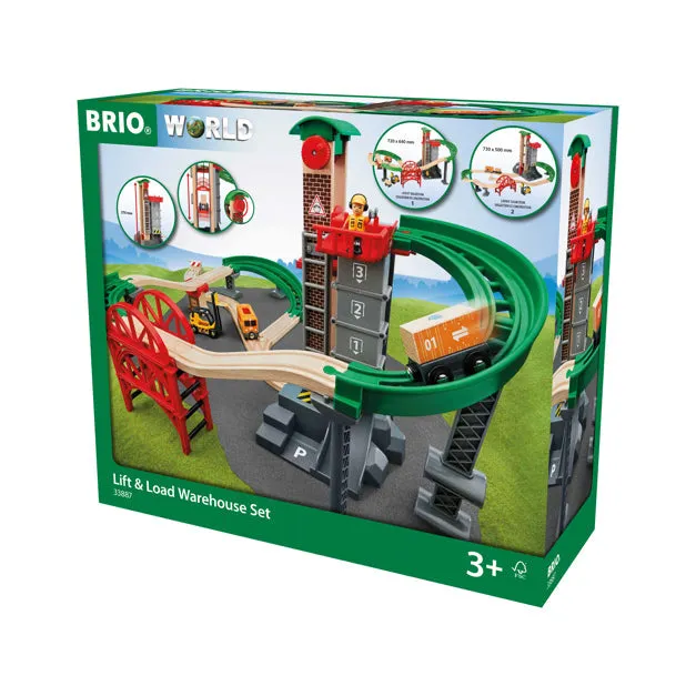 BRIO World Lift & Load Warehouse Set