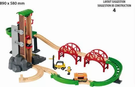 BRIO Lift and Load Warehouse