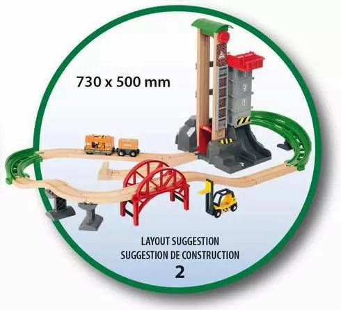 BRIO Lift and Load Warehouse