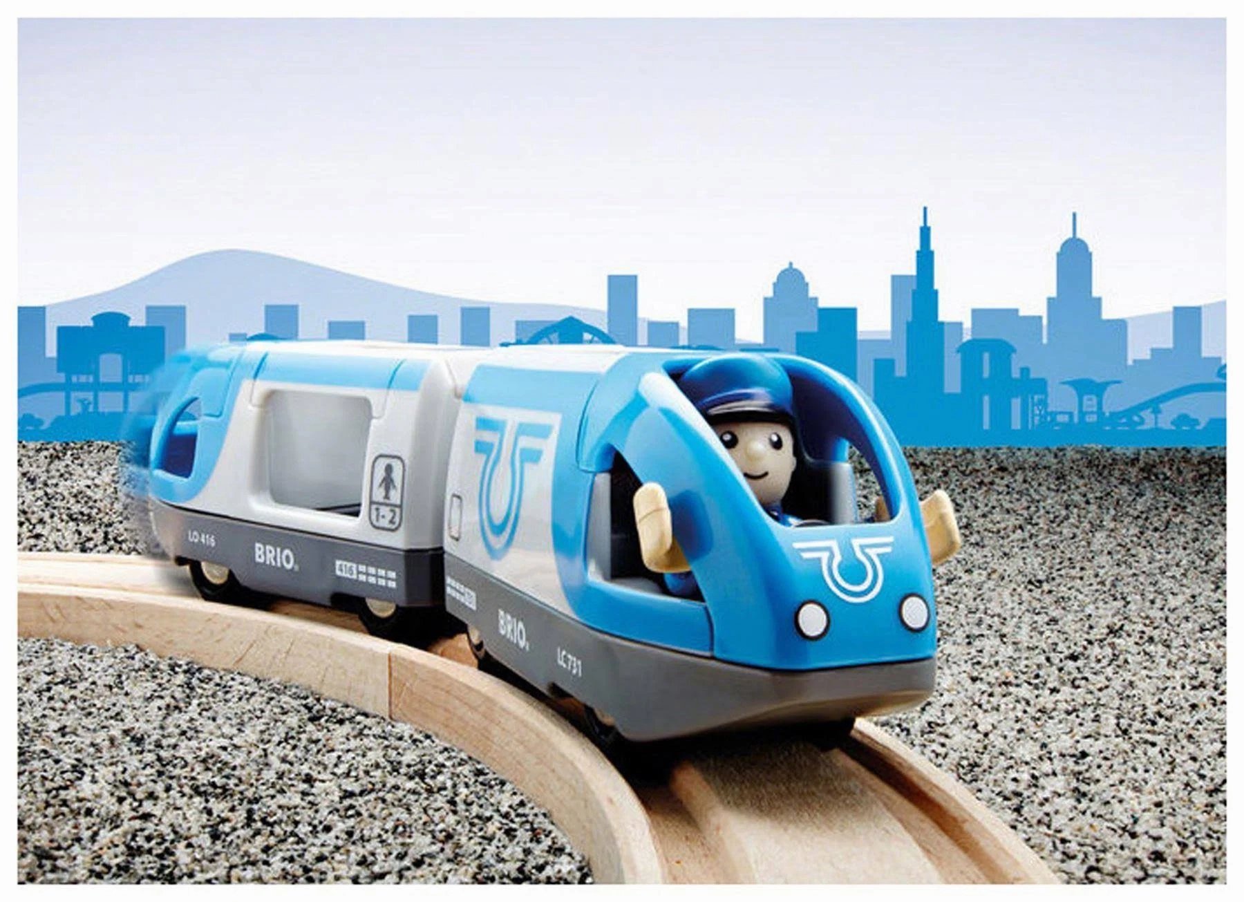BRIO Travel Battery Train