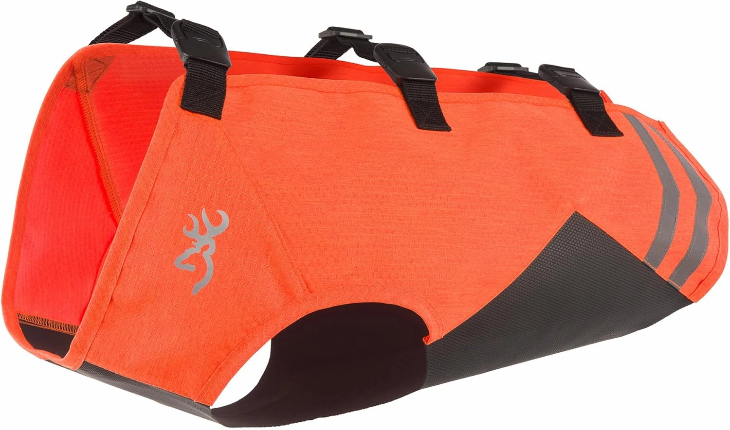 Browning Pet Vests, Hi Vis Safety Vests for Dogs, Saftey Orange/Black, Large, Full Coverage