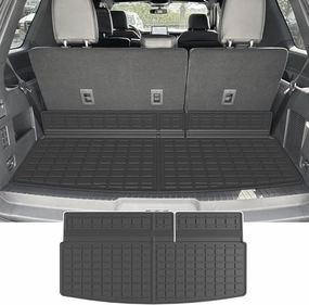 Cargo Liner Compatible with 2018-2024 Ford Expedition/Lincoln Navigator Trunk Mat Cargo Mat 7&8 Seats Replacement for 2018-2024 Ford Expedition Accessories(Trunk Mat)
