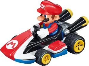 Carrera 64033 Mario Kart - Mario 1:43 Scale Analog Slot Car Vehicle for GO Electric and Battery Slot Car Racing Track Sets