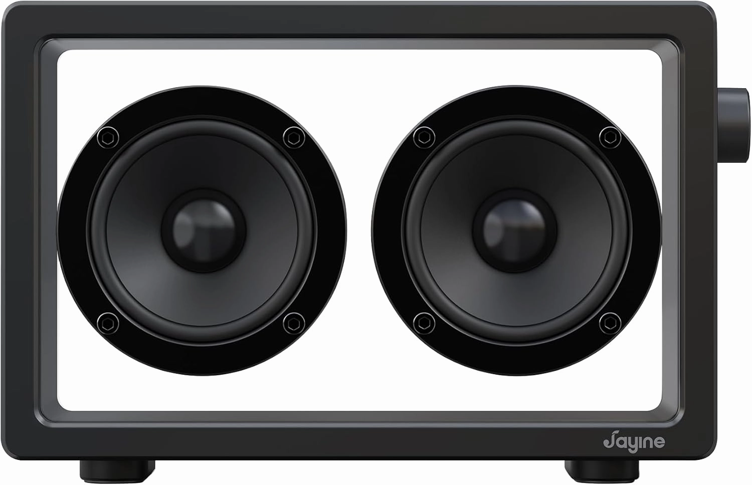 Cassette Portable Bluetooth Speaker, 20W Minimalist Speakers Bluetooth Wireless Loud, HD Powerful Sound and Wide Compatibility V5.3 for Indoor Outdoor - Black