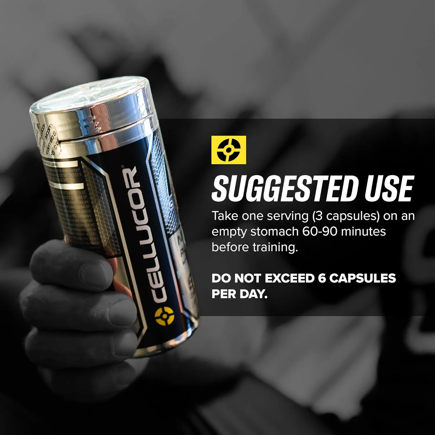 Cellucor NO3 Chrome Nitric Oxide Supplements with Arginine Nitrate for Muscle Pump & Blood Flow, 90 Capsules, G4