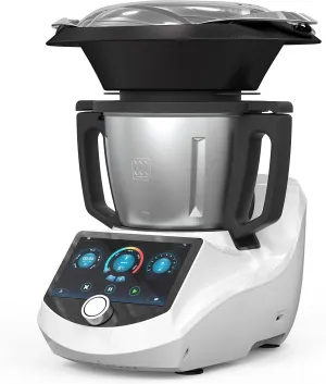 ChefRobot Smart Food Processor UltraCook All-in-One Auto Cooking Machine,3.5L Capacity,600  Online Recipes, Built-in Scale, 7 inch TFT Screen, Self-Cleaning, Multifunctional Kitchen Appliance