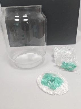 Clear Lantern Globe Compatible with Coleman Northstar Lanterns 2000/2500 2000-043C (Transparent)– Includes 2 Lantern Mantles