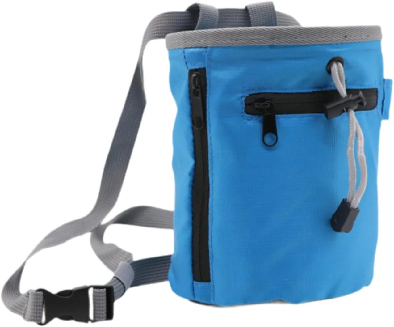 Climbing Chalk Bag Adjustable Waist Belt Storage Pouch Chalk Carrier Bag for Weightlifting Bowling Sports Gym Disc Golf