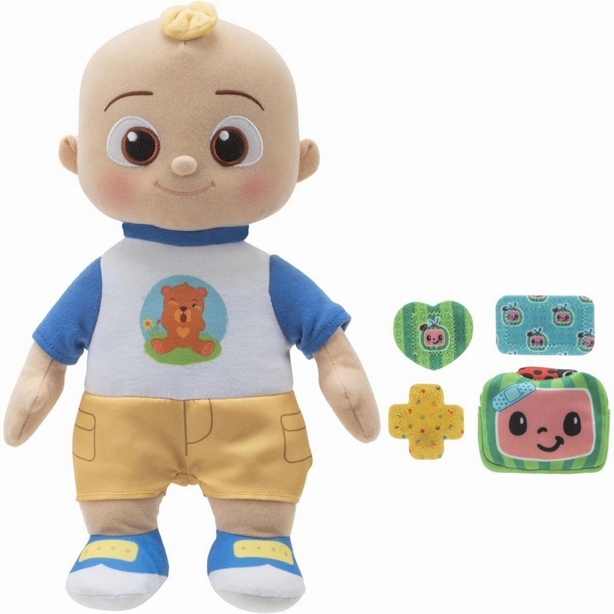 Cocomelon Boo Boo JJ Plush 11 Inch Doll Battery Operated