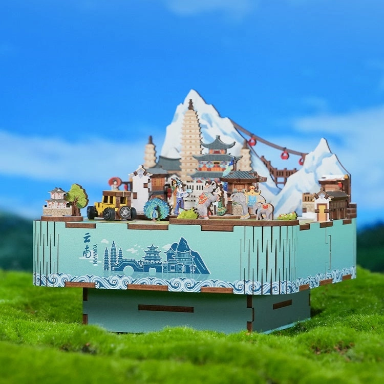 Colorful Yunnan | Wooden Puzzles | DIY Music Box