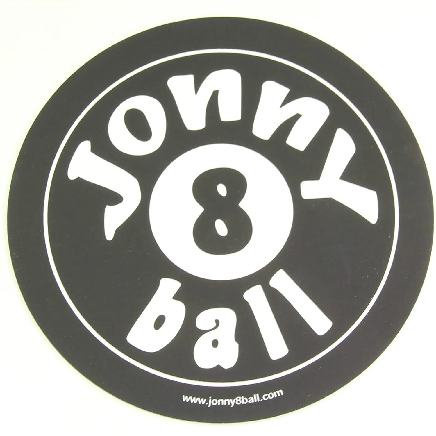 Cool & Attractive Soft JONNY 8 BALL Computer Foam Mouse Mat - Grip Bottom!