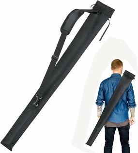Cosmos Lightsaber Carrying Bag Light Saber Storage Bag with Adjustable Shoulder Strap, Portable Lightsaber Sheath Shoulder Bag Lightsaber Carrying Case for Cosplay Costume (2 Bag Sizes for Option)