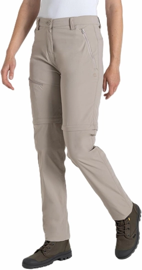 Craghoppers Womens Insect Shield Pro Convertible Pant III | Bug Protection for Travel, Hiking and Outdoors