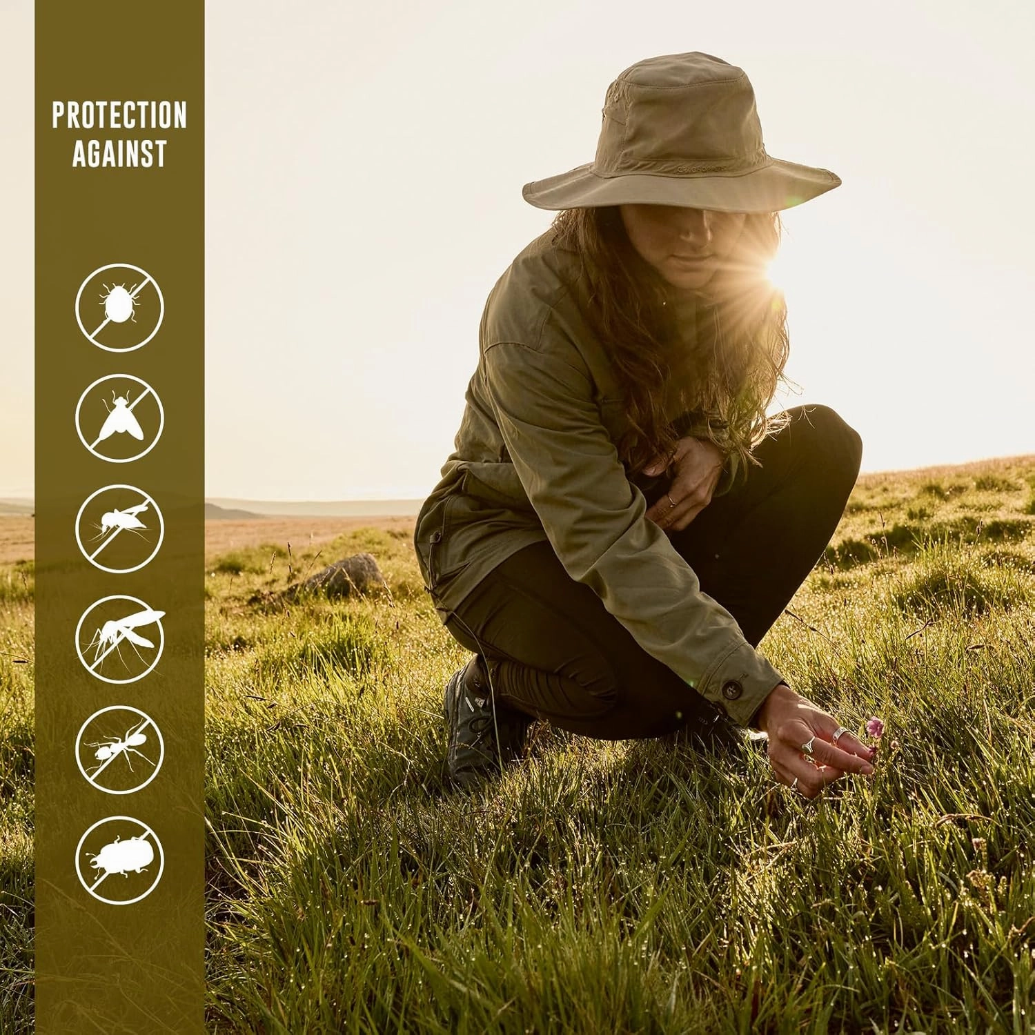 Craghoppers Womens Insect Shield Pro Convertible Pant III | Bug Protection for Travel, Hiking and Outdoors