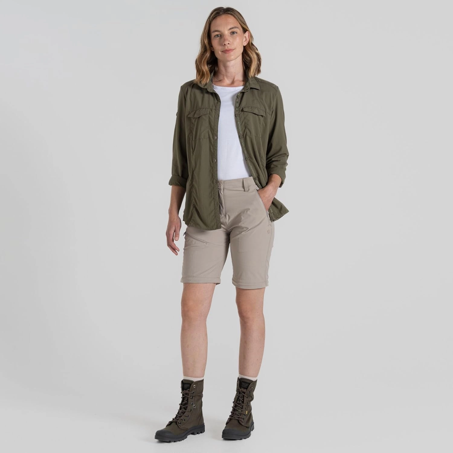 Craghoppers Womens Insect Shield Pro Convertible Pant III | Bug Protection for Travel, Hiking and Outdoors