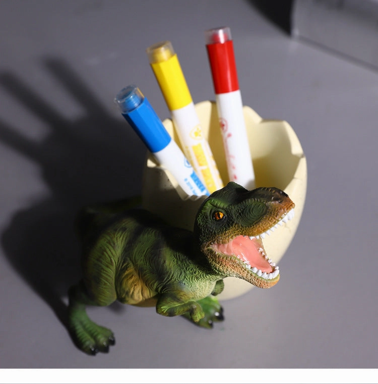 Creative cartoon dinosaur pen holder