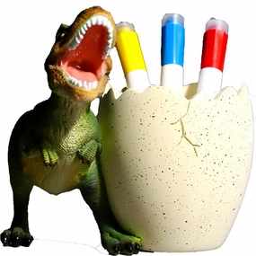 Creative cartoon dinosaur pen holder