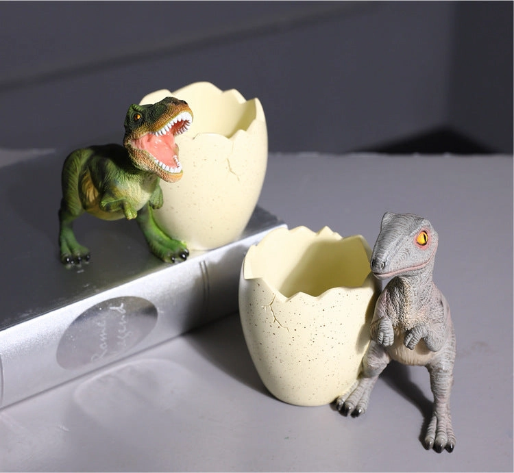 Creative cartoon dinosaur pen holder