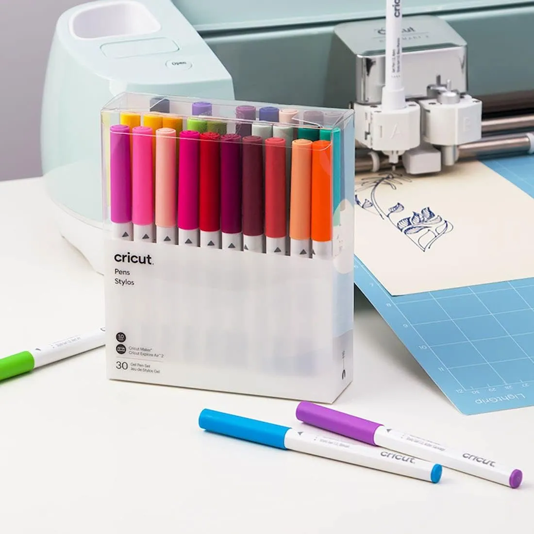 Cricut Extra Fine Point Pens - Ultimate Set (30ct) Explore, Maker, & Venture Machines