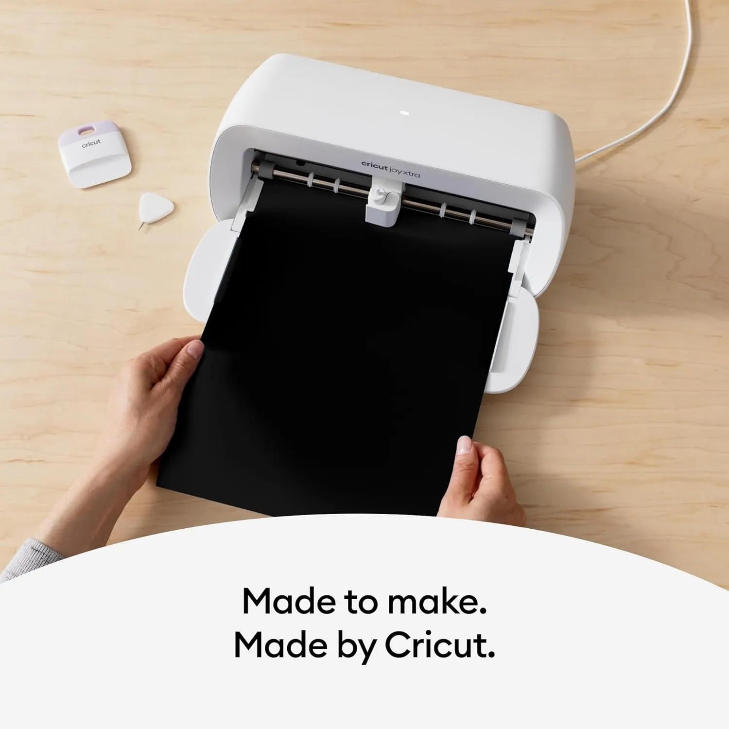 Cricut Joy Xtra Cutting Machine with Rainbow Smart Vinyl Sampler Packs and Tools Bundle - Beginner Portable Bluetooth Compatible Craft Cutting Machine and Cutting Materials