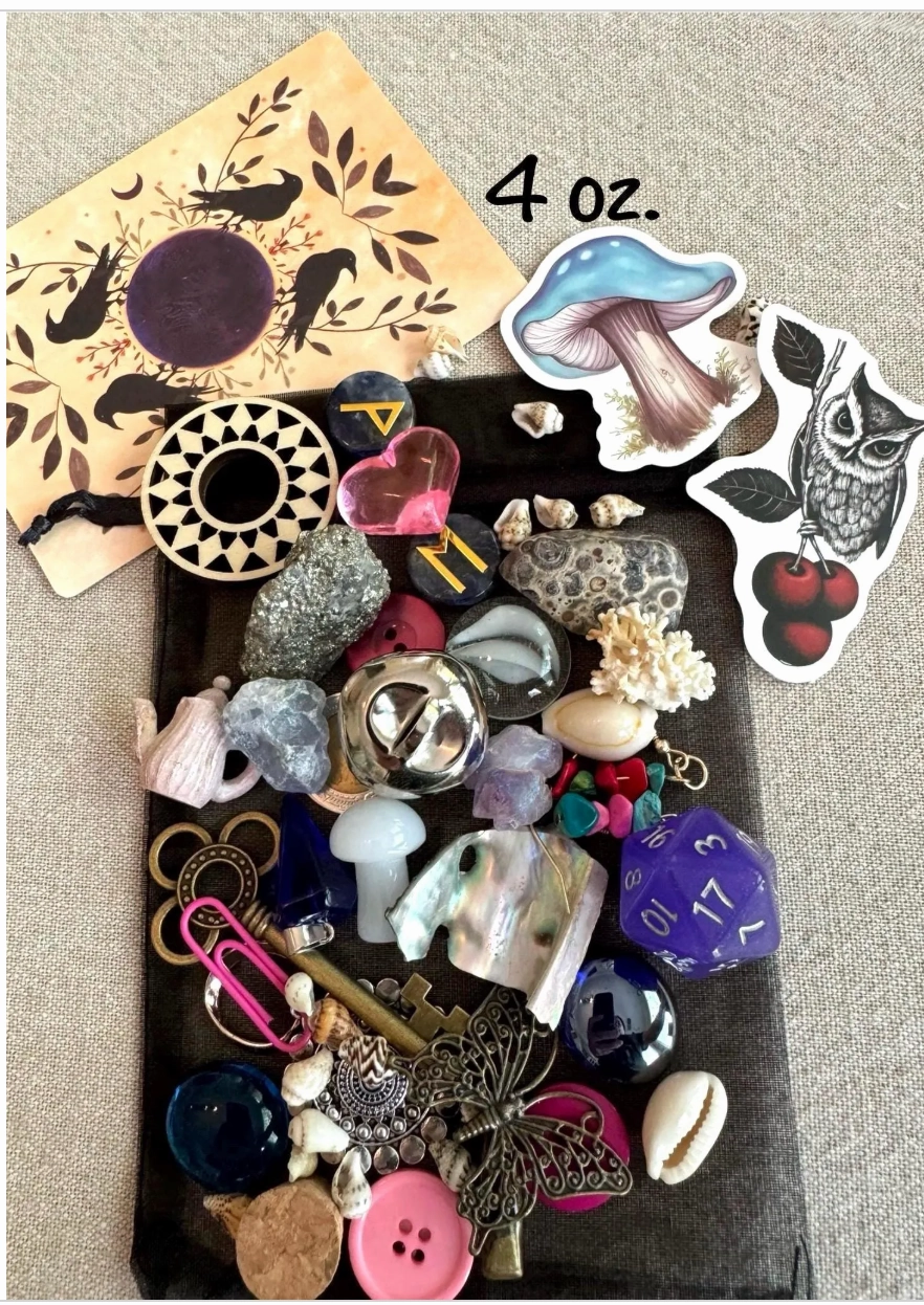 Crow Treasure Confetti Scoops