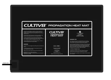 Cultiv8 Small Flexible Heat Mat - 388x282mm