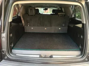 Custom Fit Cargo Trunk Mat for Chevrolet Suburban/GMC Yukon XL 2021—2025 - Odor-Resistant Boot Liner Tray (Green)