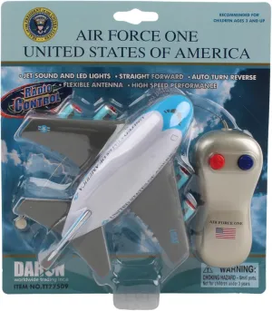 Daron Worldwide Trading Inc. Medium Air force One 1 Hand Radio Control Plane