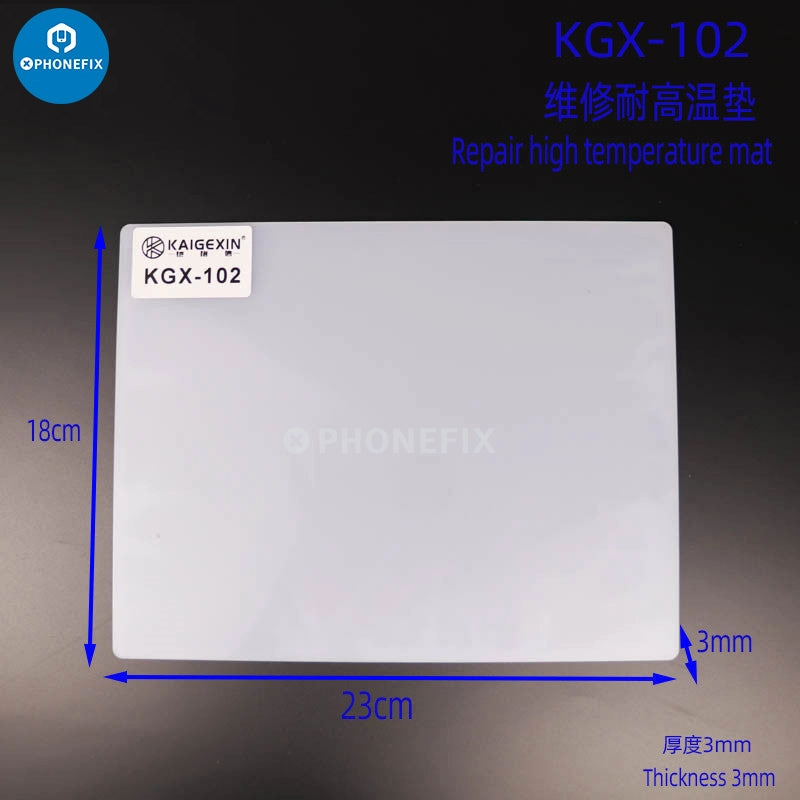 Desk Heat Resistant Silicone Pad Soldering Insulation Repair Pad