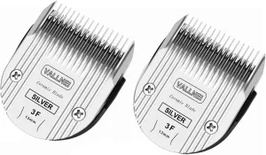Detachable Adjustable Pet Dog Grooming Clipper Replacement Blade Compatible with WAHL Professional Animal Blade Arco, Bravura, Chromado, Creativa, Figura, and Motion Pet, Dog, and Horse Clippers(3F2)