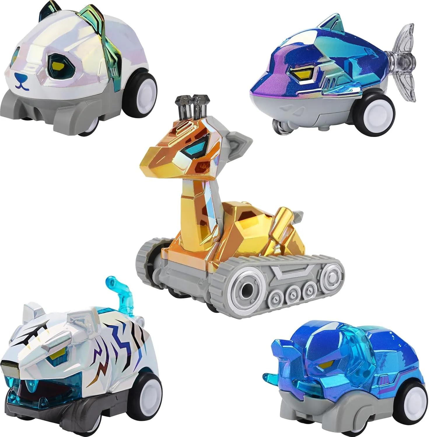 Dinosaur Monster Truck 5in1 Cars for Boys with Wing, Kids Toys for 3-8 Year Old Boys Push and Go Easter Christmas Birthday Gifts for Girls