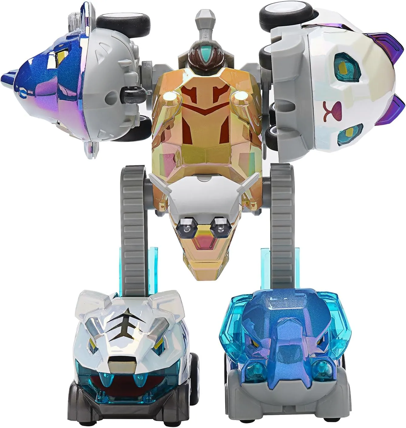 Dinosaur Monster Truck 5in1 Cars for Boys with Wing, Kids Toys for 3-8 Year Old Boys Push and Go Easter Christmas Birthday Gifts for Girls