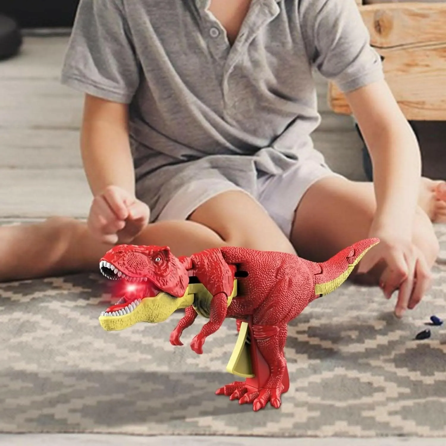 Dinosaur Toy with Biting Roaring Function