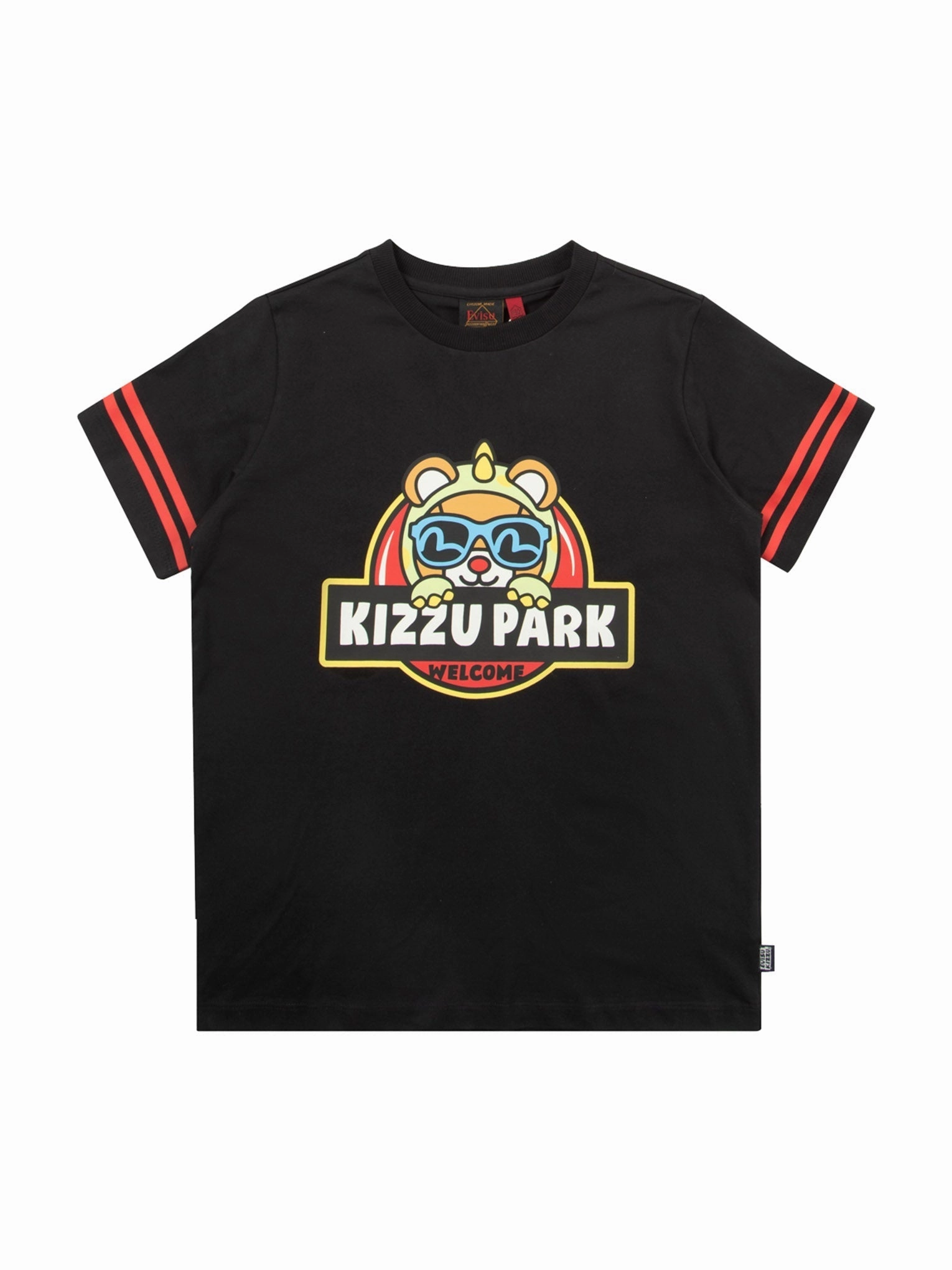 Dinosaur Bear Print Regular Fit T-shirt