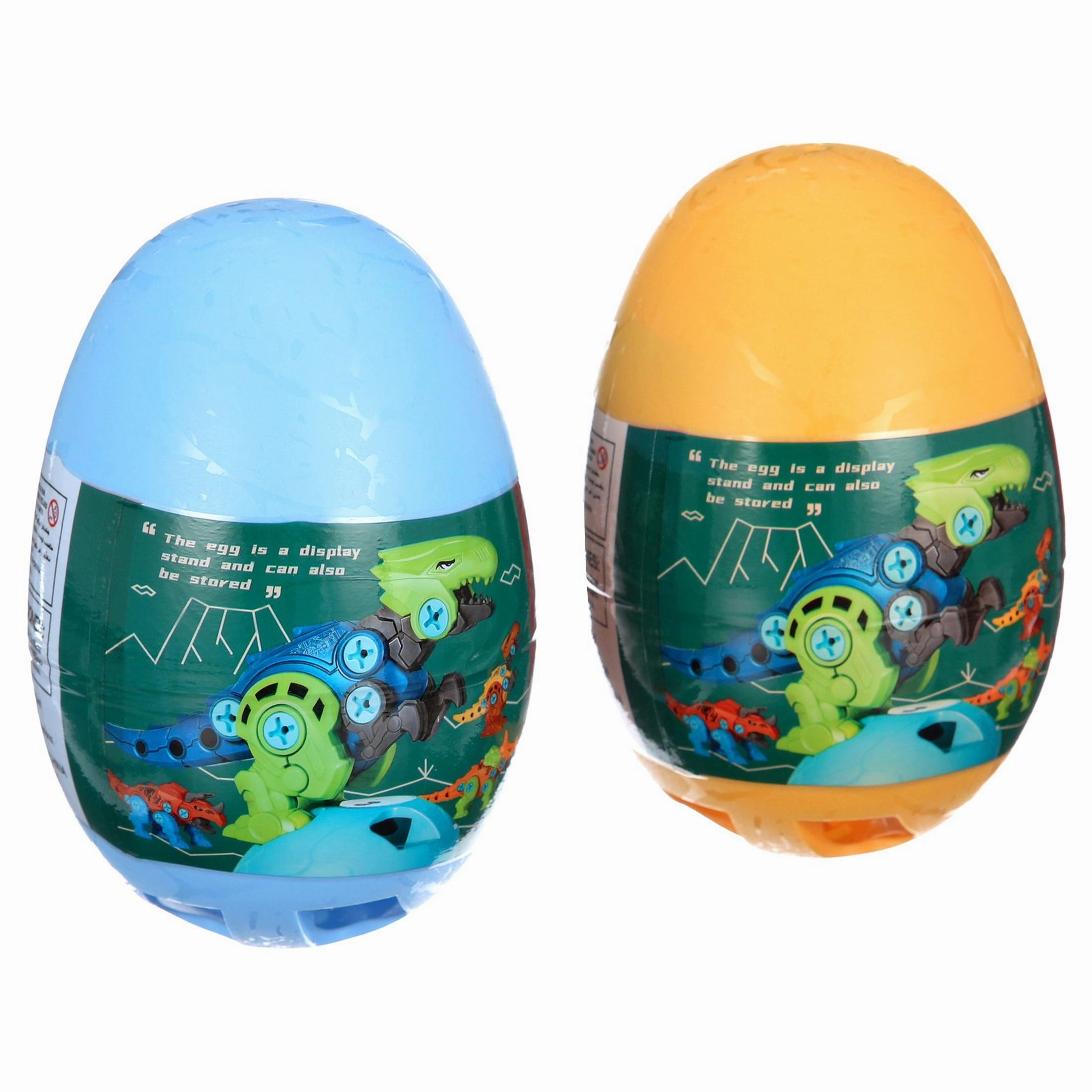 Dinosaur Building Blocks Toys Kit for Kids and for 3,4,5,6 Years Boys and Girls – Multicolor Stem Construction Dinosaur Eggs Toddler Educational and Learning Birthday Gifts 2Pack