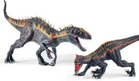 Dinosaur Toy Set (Red   Fire Red)