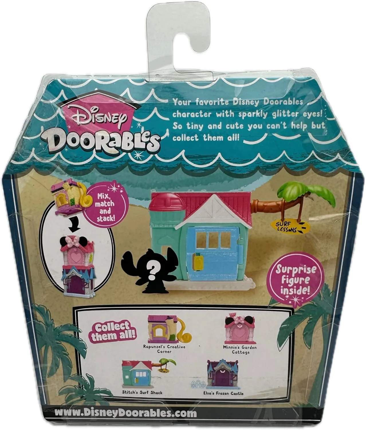 Disney doorables minis Garden Cottage (Stitch's Surf Shack)