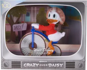 Disney100 Years of Wonder Walt Disney Presents “Crazy Over Daisy” Donald Duck Collectible Plush Stuffed Animal, Kids Toys for Ages 5 Up, Amazon Exclusive by Just Play