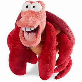 Disney Little Mermaid Sebastian Plush Ariel Flounder Sebastian Plush - Little Mermaid [Parallel Import]