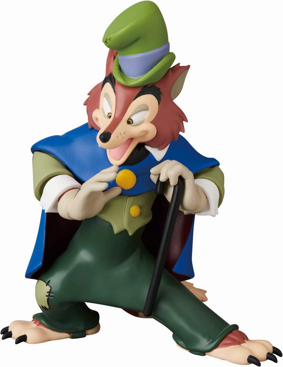 Disney: Pinocchio John Worthington Foulfellow Ultra Detail Figure, Multicolor