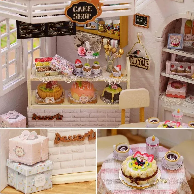 DIY Miniature House | Cake Diary Dollhouse Kit