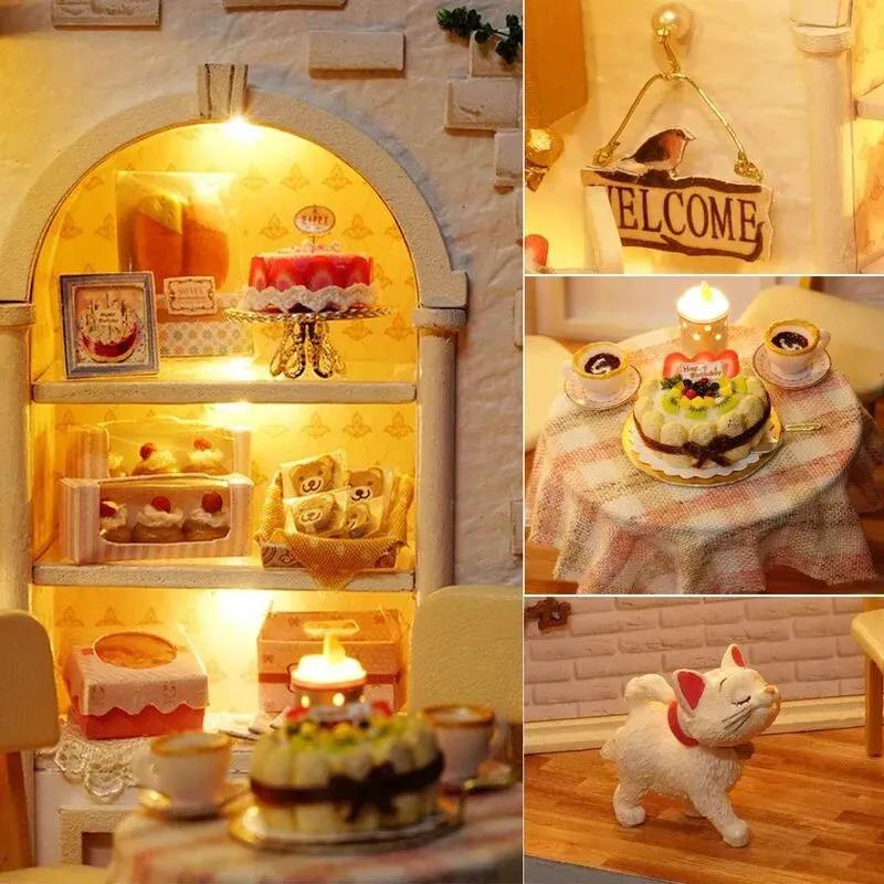 DIY Miniature House | Cake Diary Dollhouse Kit