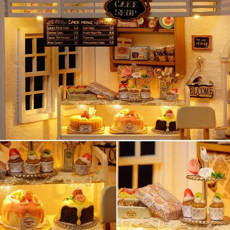 DIY Miniature House | Cake Diary Dollhouse Kit